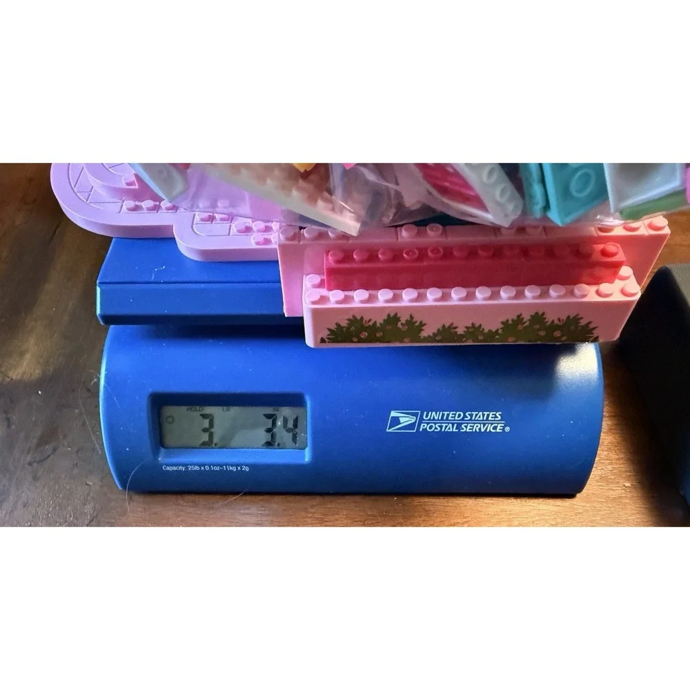 Mega Bloks Bulk Lot Barbie & Hello Kitty Approx 3.4 Lbs (Read Description)